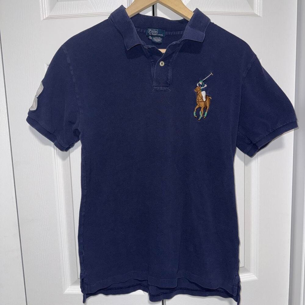 Vintage 2000s big pony ralph lauren polo shirt size XL